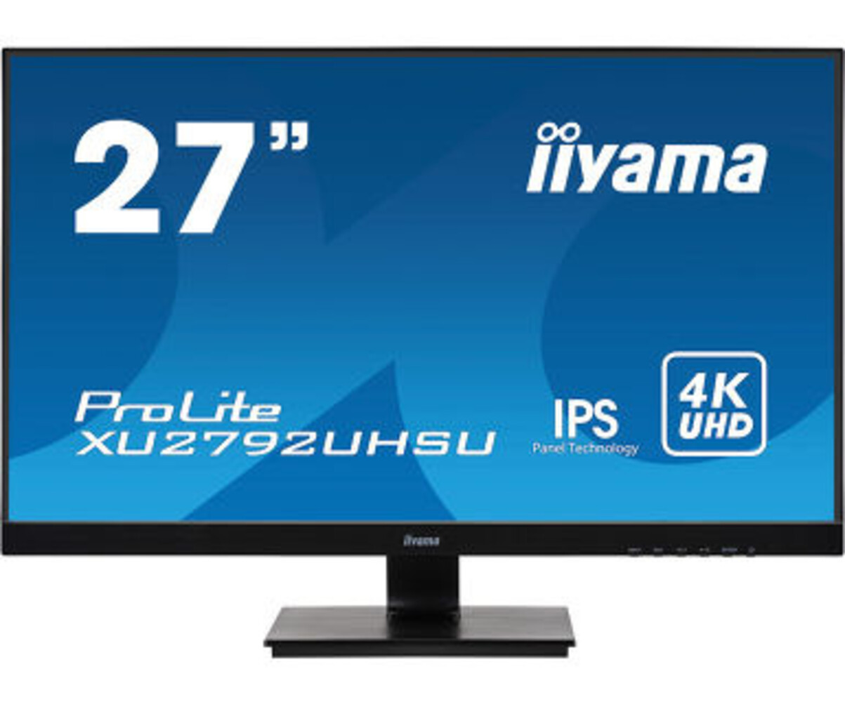 iiyama iiyama ProLite XU2792UHSU-B6 Ultra HD LED zakelijke monitor iiyama iiyama ProLite XU2792UHSU-B6 Ultra HD LED zakelijke monitor