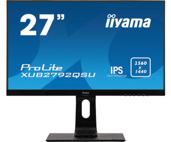 iiyama iiyama ProLite XUB2792QSU-B1 WQHD IPS zakelijke monitor