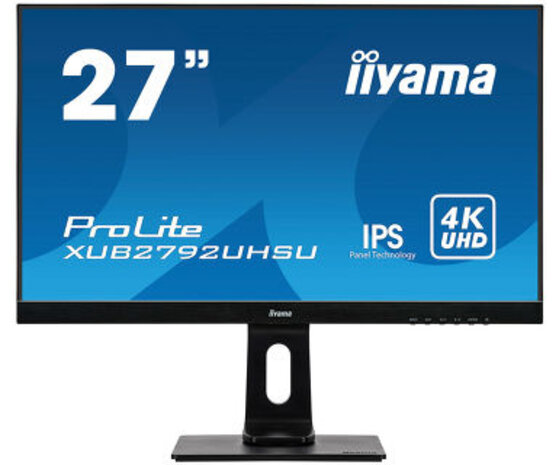 iiyama iiyama ProLite XUB2792UHSU-B1 4K IPS zakelijke monitor