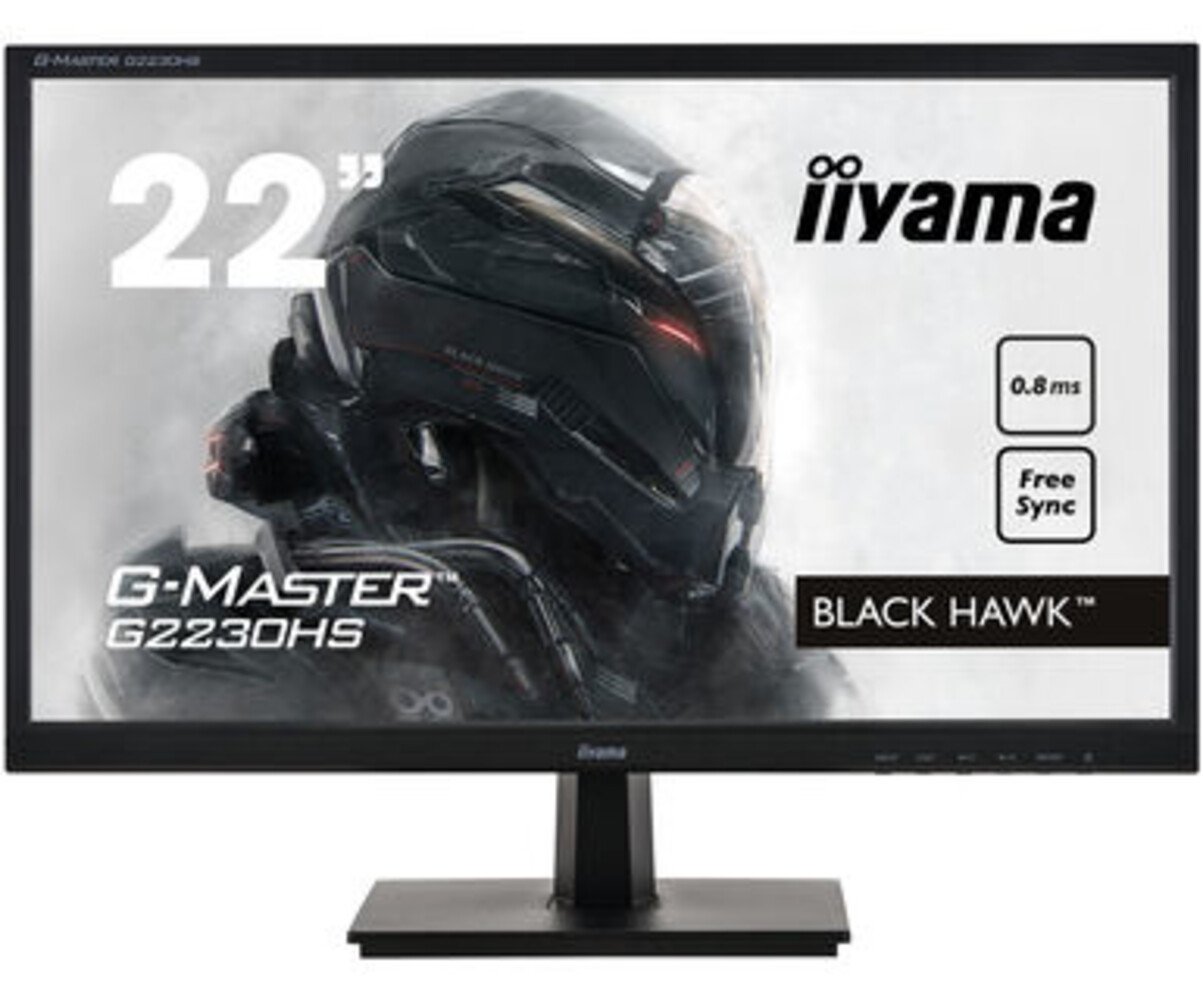 iiyama iiyama G-MASTER G2230HS-B1 Full HD LED computer monitor iiyama iiyama G-MASTER G2230HS-B1 Full HD LED computer monitor
