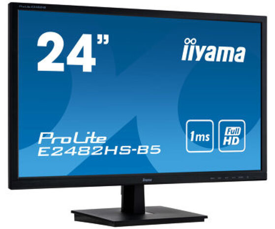 iiyama iiyama E2482HS-B5 Full HD LED computer monitor iiyama iiyama E2482HS-B5 Full HD LED computer monitor