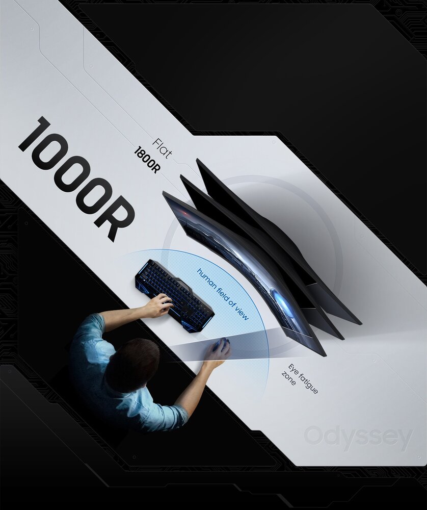 Samsung Samsung LC32G55TQWU G5 gebogen gaming monitor Samsung Samsung LC32G55TQWU G5 gebogen gaming monitor