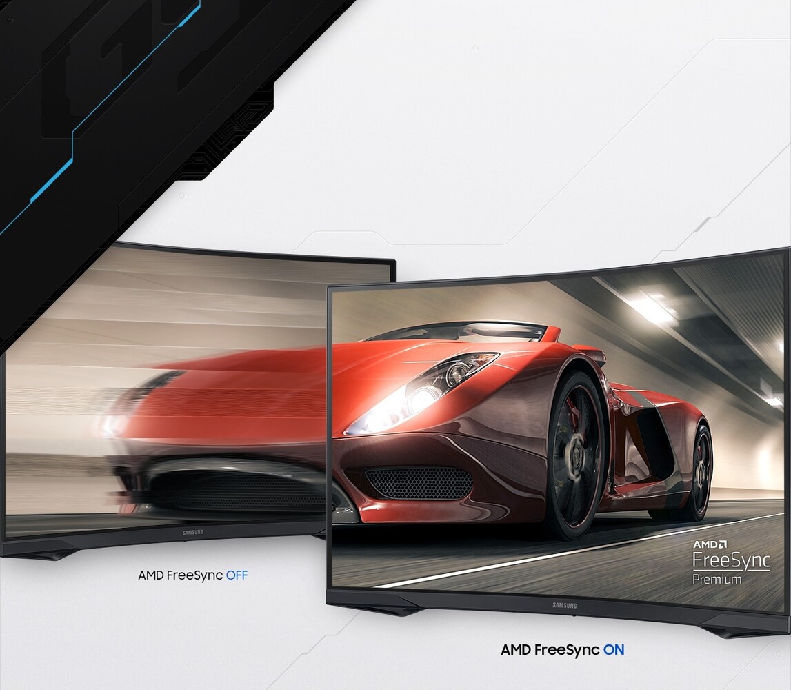 Samsung Samsung LC32G55TQWU G5 gebogen gaming monitor Samsung Samsung LC32G55TQWU G5 gebogen gaming monitor