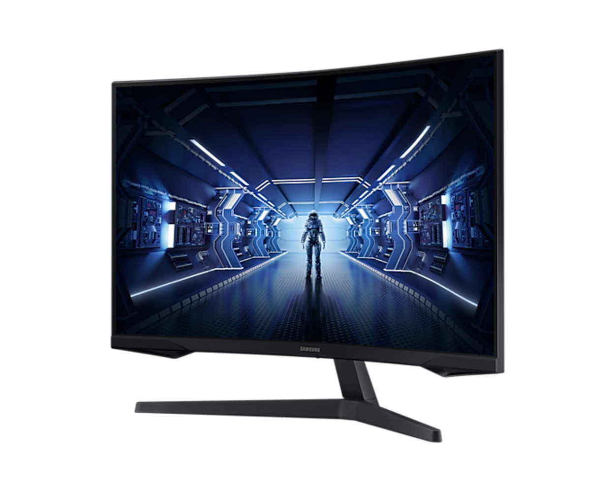 Samsung Samsung LC32G55TQWU G5 gebogen gaming monitor Samsung Samsung LC32G55TQWU G5 gebogen gaming monitor