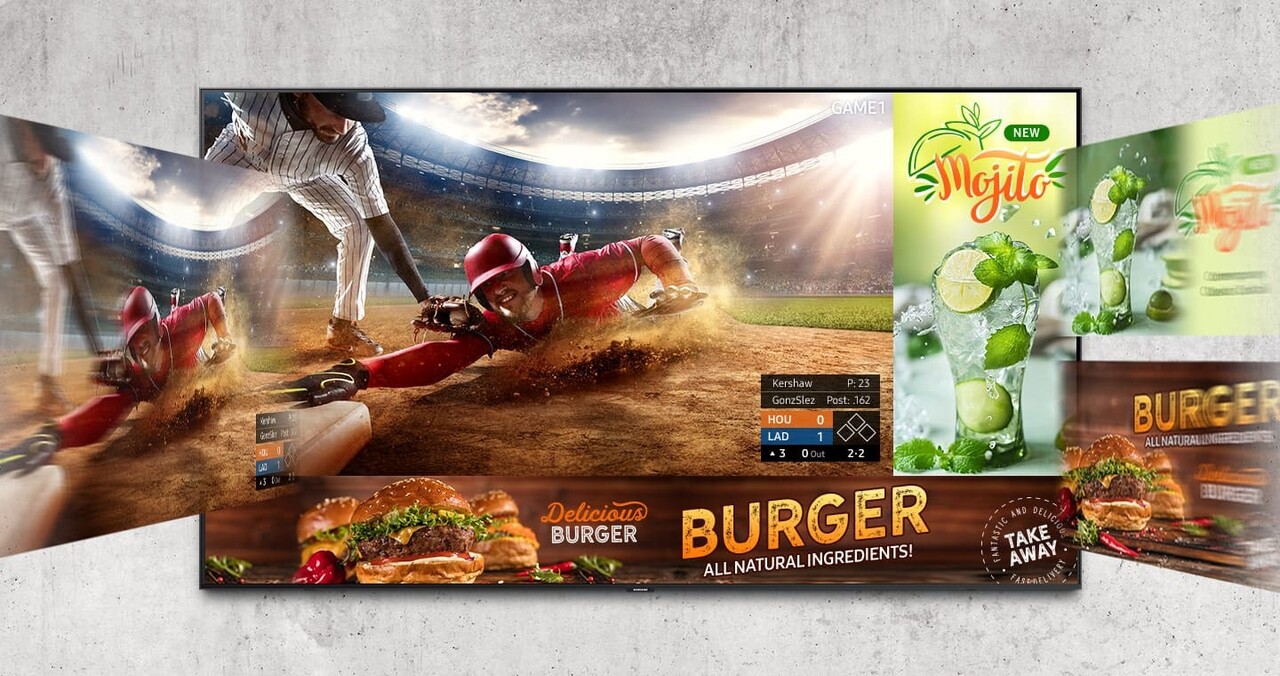 Samsung Samsung BE43A-H 43 "BET-H-serie Crystal UHD 4K Pro zakelijke tv Samsung Samsung BE43A-H 43 "BET-H-serie Crystal UHD 4K Pro zakelijke tv