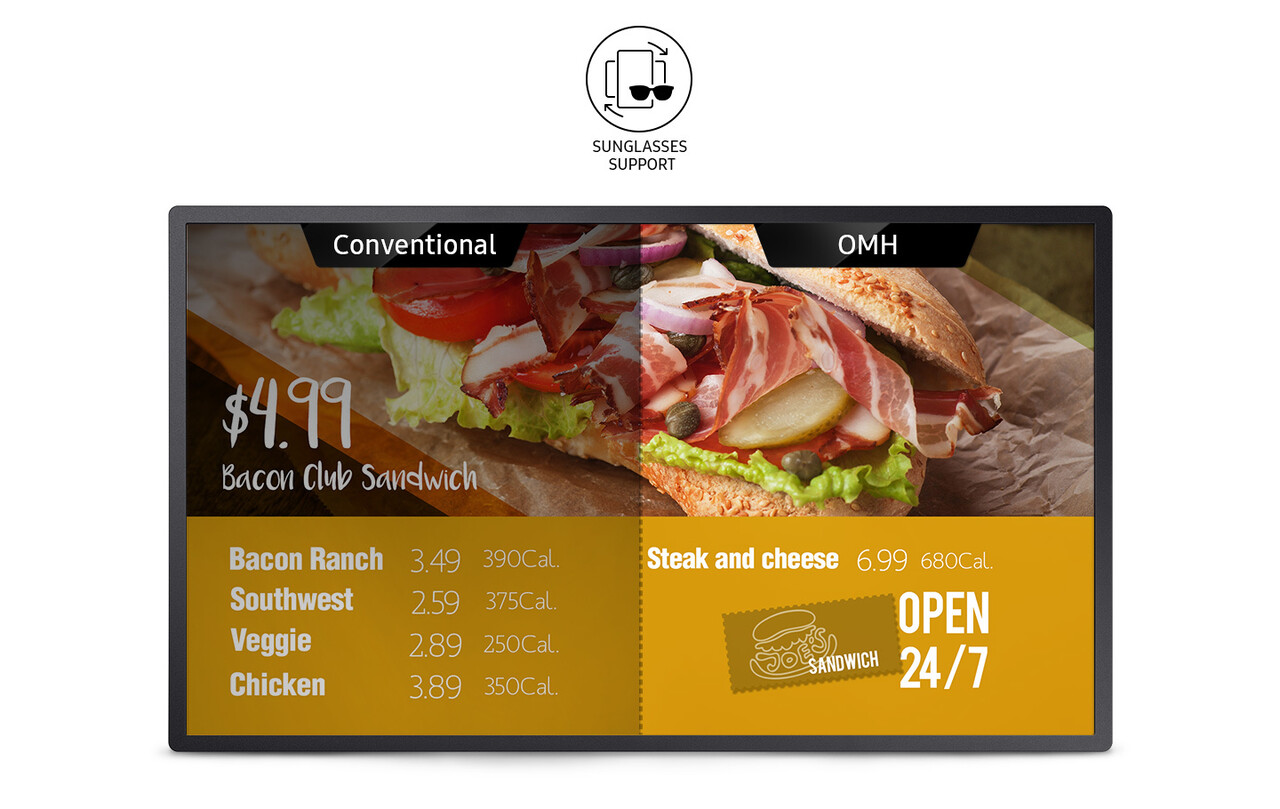 Samsung Samsung OM32H FHD semi-buiten signage