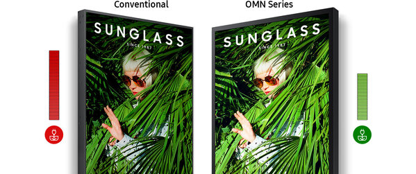 Samsung Samsung OM46N FHD semi-buiten signage Samsung Samsung OM46N FHD semi-buiten signage