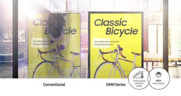 Samsung Samsung OM46N FHD semi-buiten signage Samsung Samsung OM46N FHD semi-buiten signage