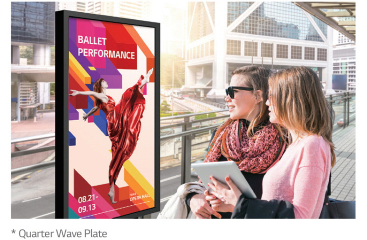 LG LG 75XF3C 75 Inch 4K reclamemonitor