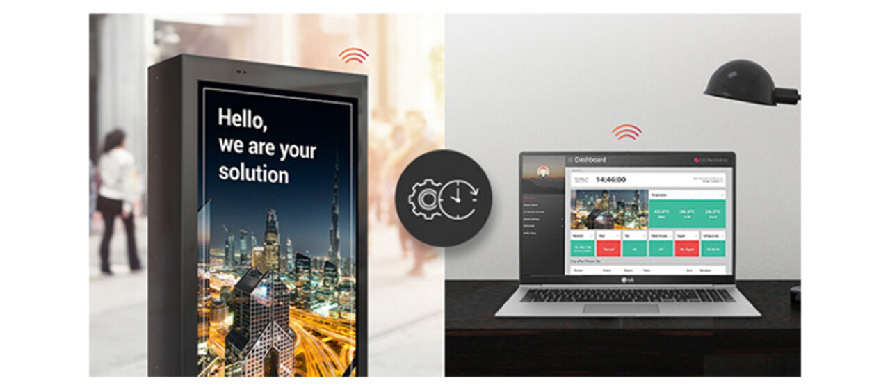 LG LG 75XE3C  slimme reclamebord voor buiten
