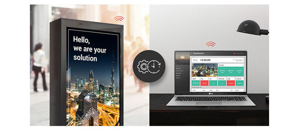 LG LG 75XE3C  slimme reclamebord voor buiten