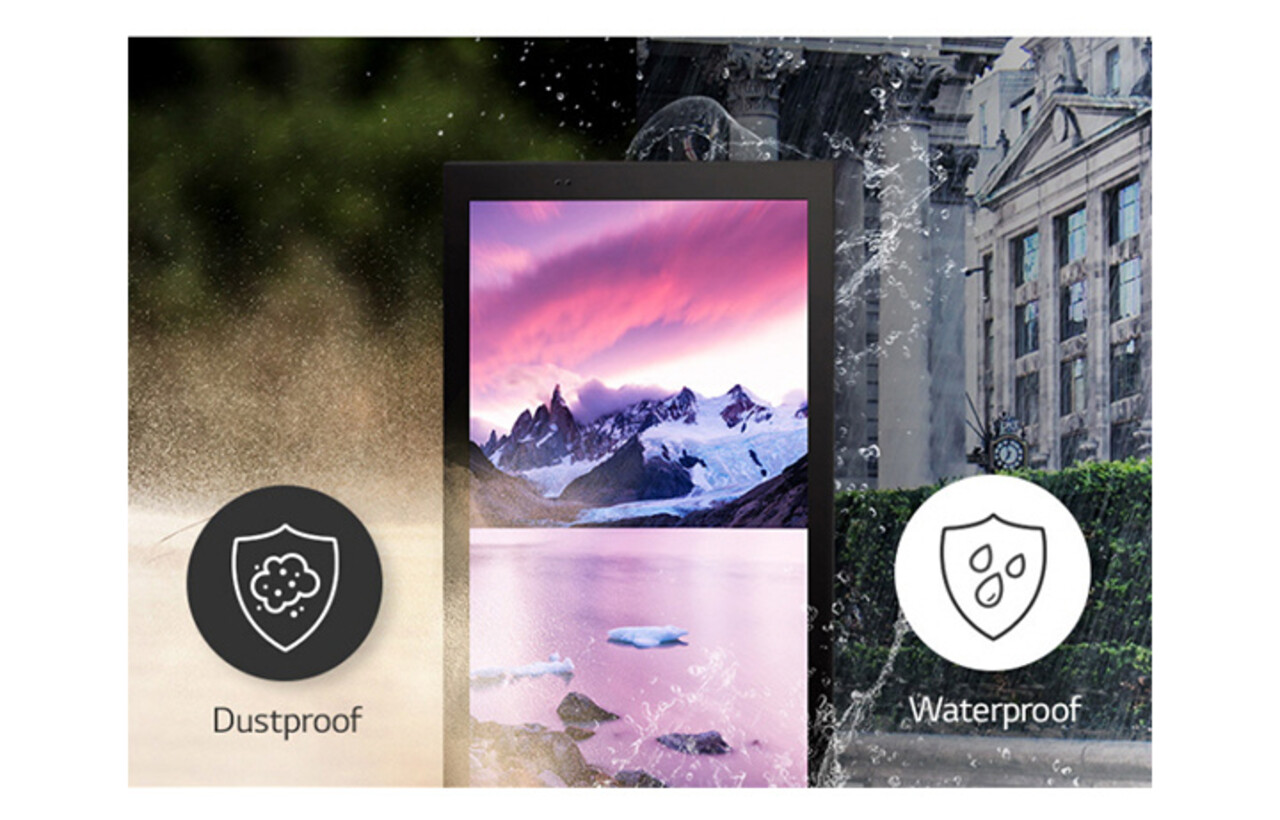 LG LG 75XE3C  slimme reclamebord voor buiten