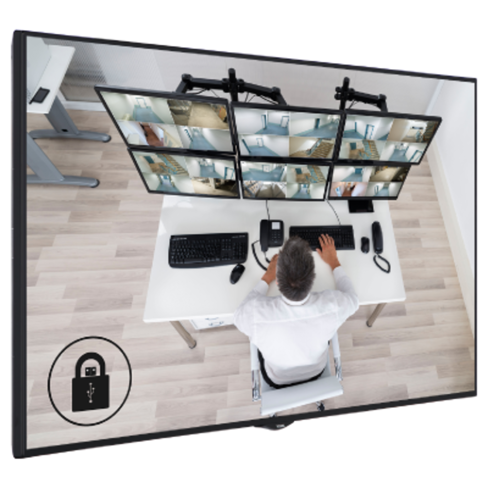 Vestel Vestel UEM49F356 4K UHD Edge-serie display Vestel Vestel UEM49F356 4K UHD Edge-serie display