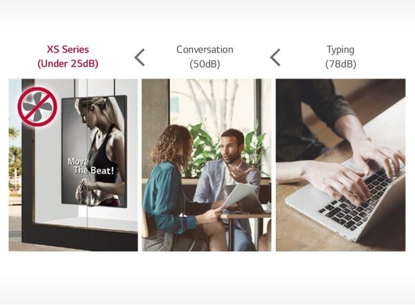 LG LG 55XS2E 55 Inch Full HD reclamemonitor LG LG 55XS2E 55 Inch Full HD reclamemonitor