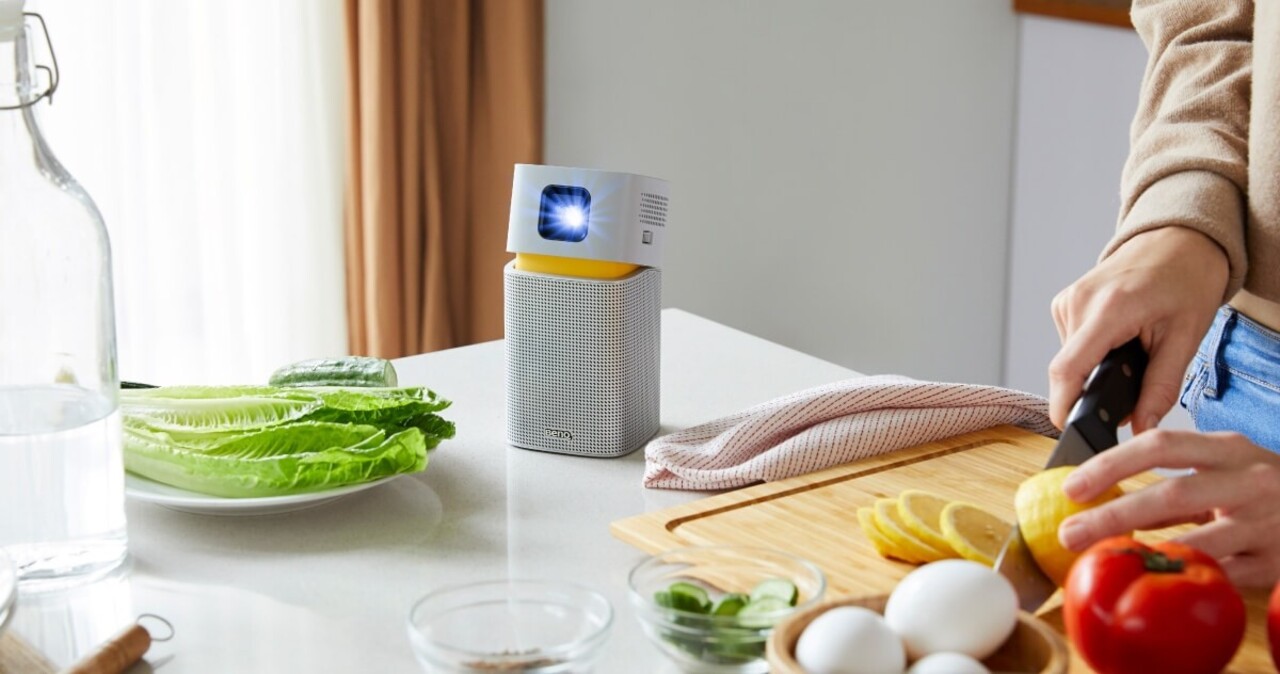 BenQ BenQ GV1 Draagbare projector met Wi-Fi en bluetooth-luidspreker BenQ BenQ GV1 Draagbare projector met Wi-Fi en bluetooth-luidspreker