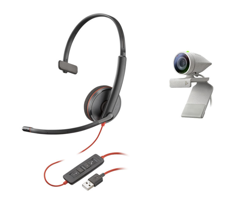 Poly Studio P5-kit met BlackWire 3210 (USB-A) afbeelding