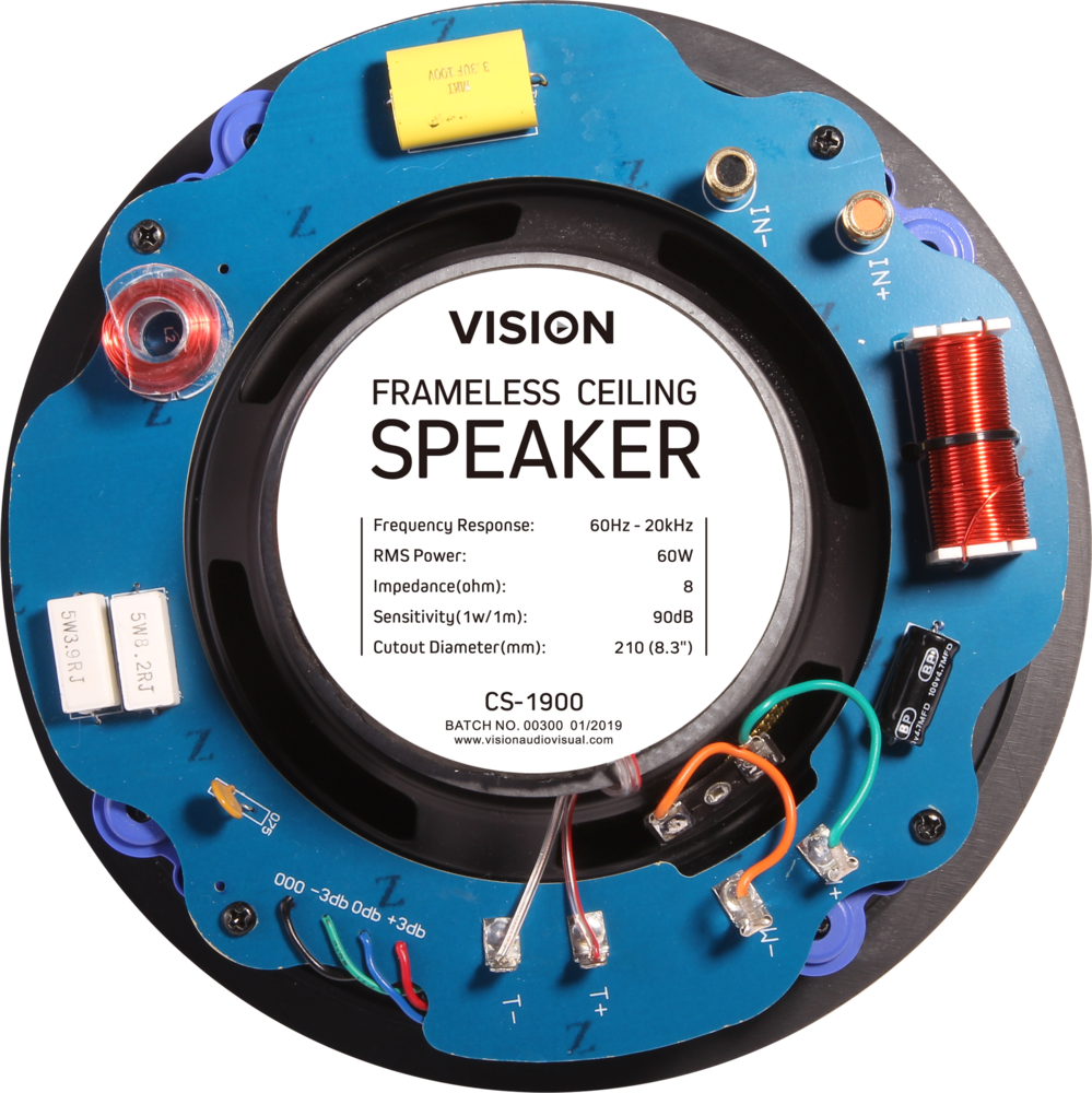 Vision Vision CS-1900 luidsprekers Vision Vision CS-1900 luidsprekers