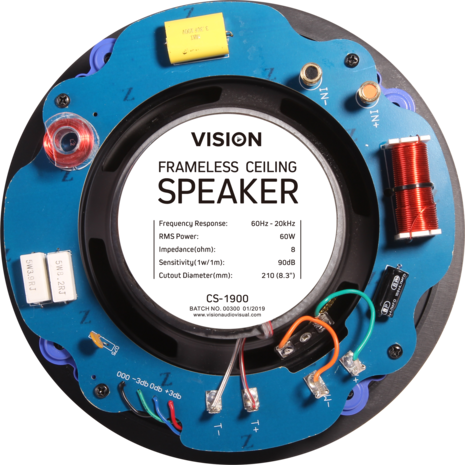 Vision Vision CS-1900 luidsprekers Vision Vision CS-1900 luidsprekers
