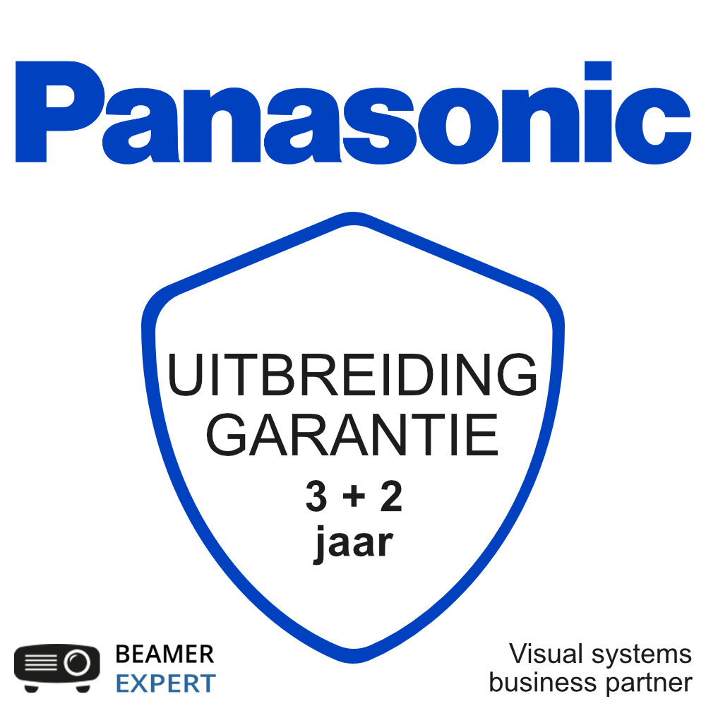 Panasonic Panasonic uitbreiding garantie met 2 jaar
