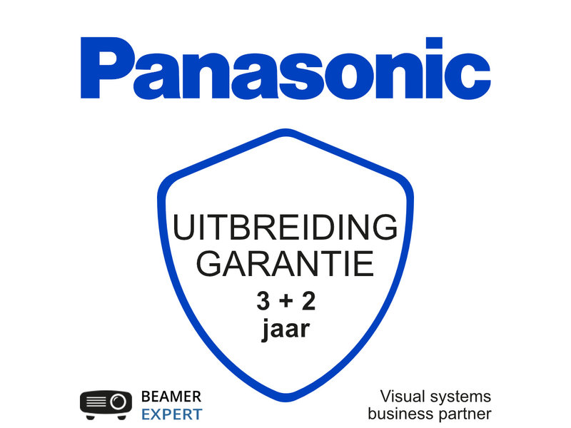 Panasonic Panasonic uitbreiding garantie met 2 jaar
