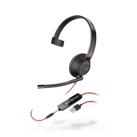 POLY POLY BlackWire 5210 bedraad headset