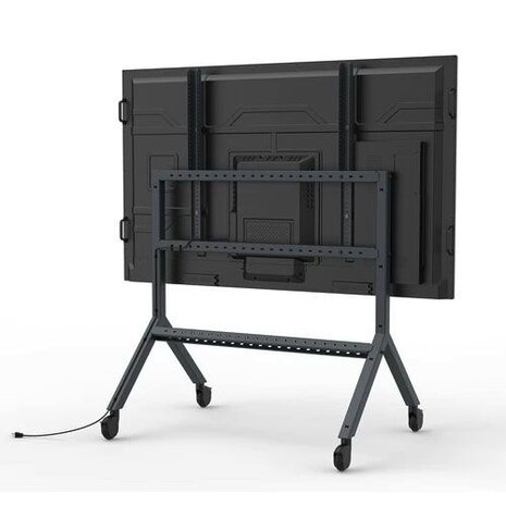 Heckler H592-BG AV-trolley voor beeldschermen van 75 " tot 98"