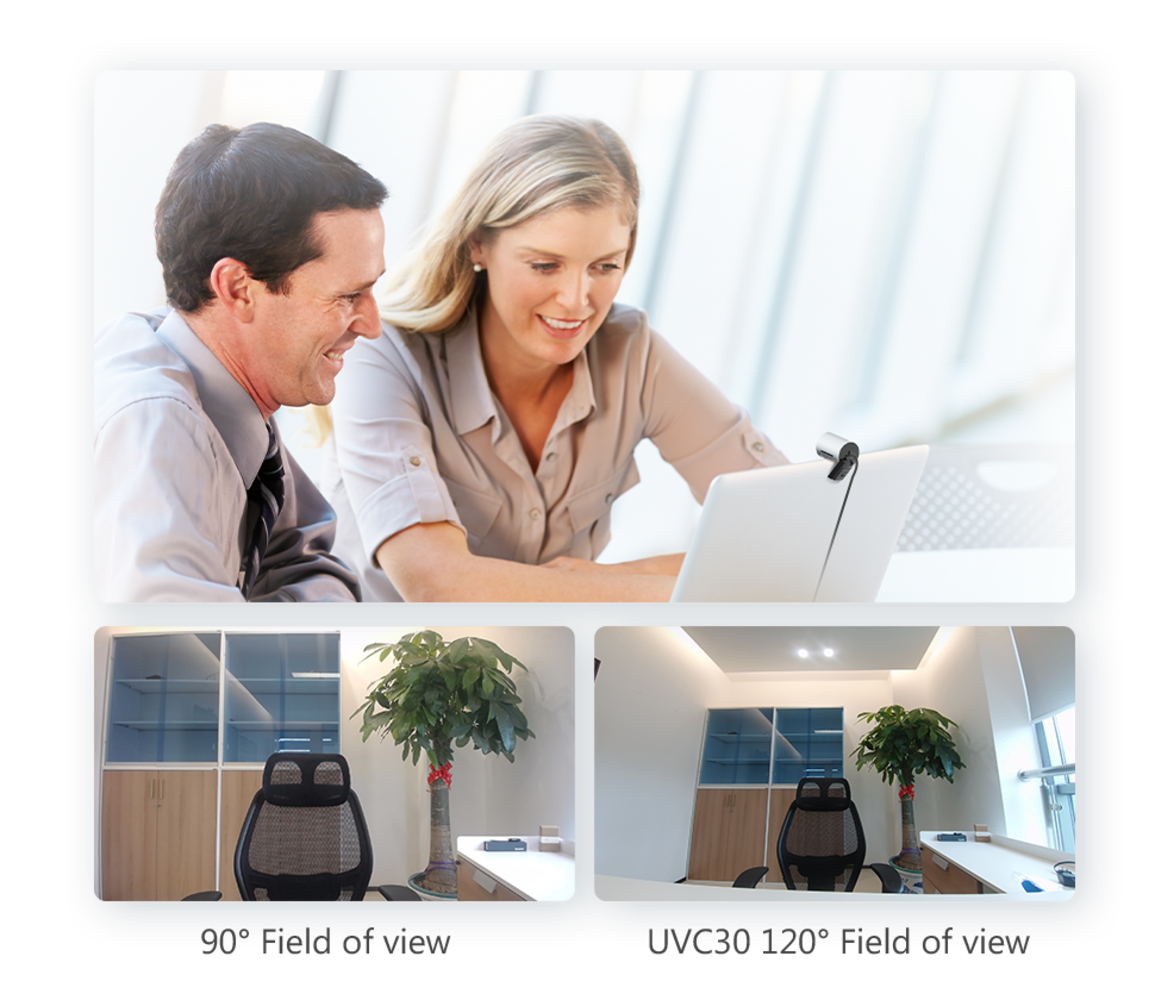 Yealink Yealink UVC30-DESKTOP met microfoon Yealink Yealink UVC30-DESKTOP met microfoon