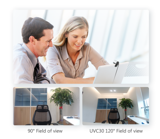 Yealink Yealink UVC30-DESKTOP met microfoon Yealink Yealink UVC30-DESKTOP met microfoon