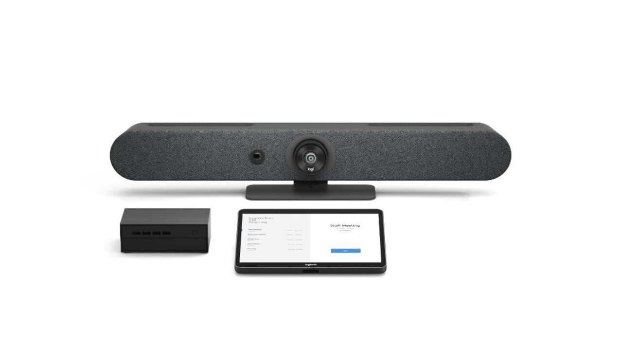 Logitech Logitech Rally Bar Mini Graphite All in One videoconferentie oplossing Logitech Logitech Rally Bar Mini Graphite All in One videoconferentie oplossing