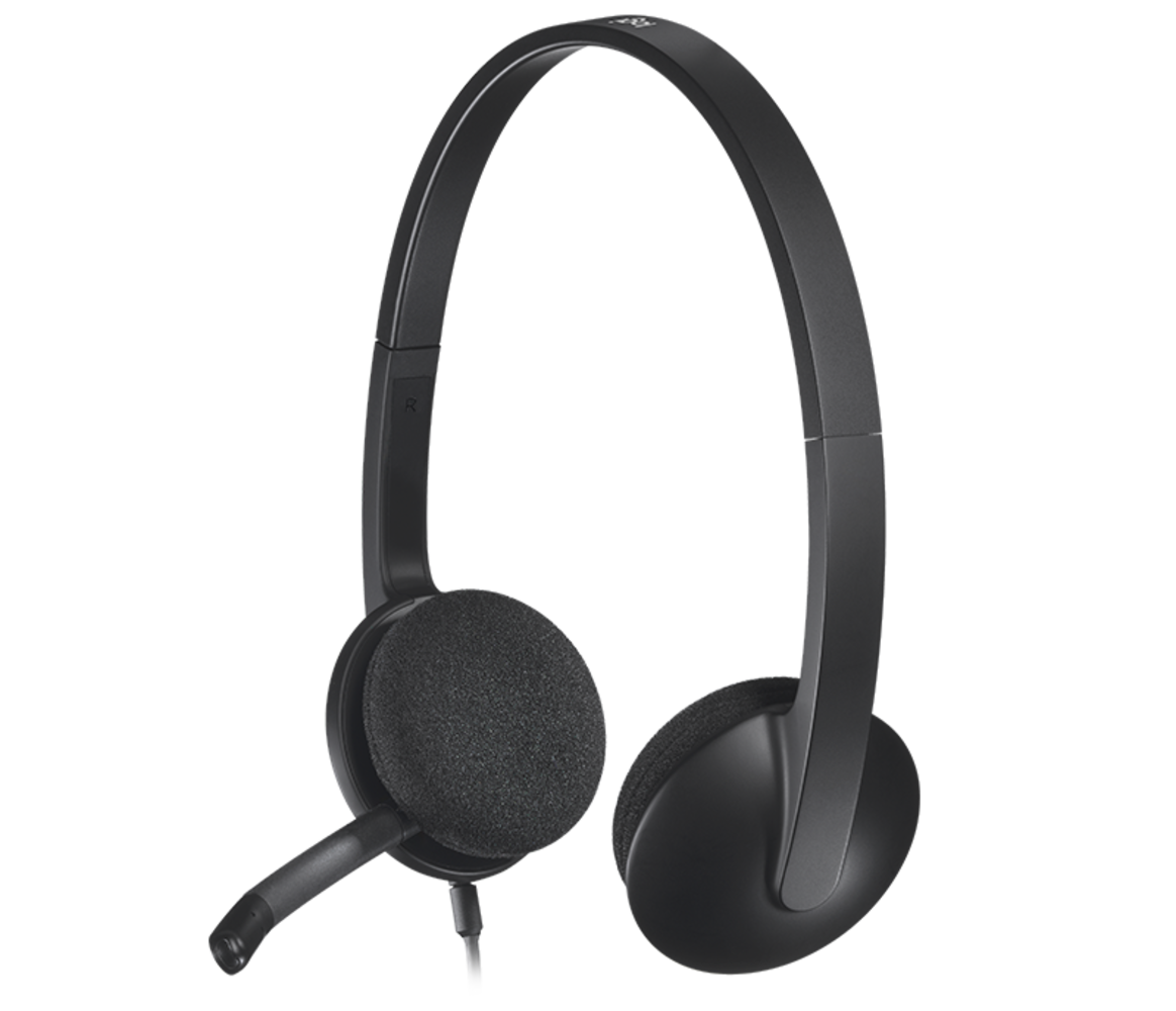 Logitech Logitech H340 USB Computer headset Logitech Logitech H340 USB Computer headset