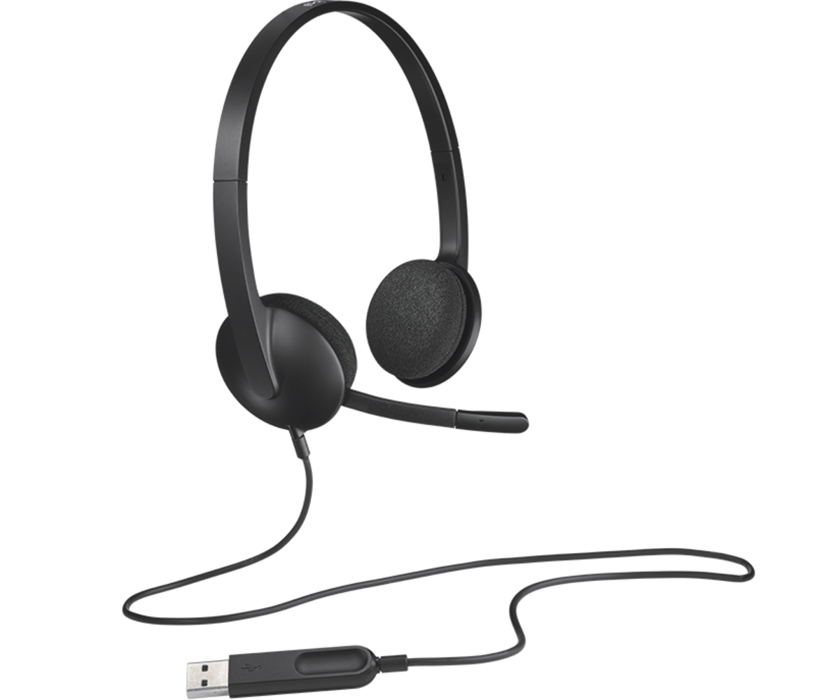 Logitech Logitech H340 USB Computer headset Logitech Logitech H340 USB Computer headset