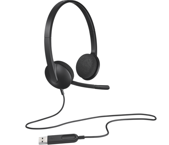 Logitech Logitech H340 USB Computer headset Logitech Logitech H340 USB Computer headset