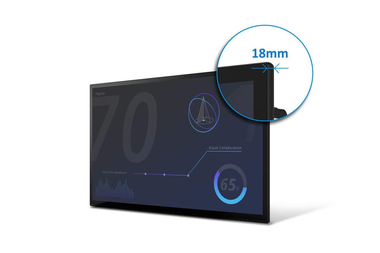 Viewsonic ViewBoard IFP6570 UHD interactief display Viewsonic ViewBoard IFP6570 UHD interactief display