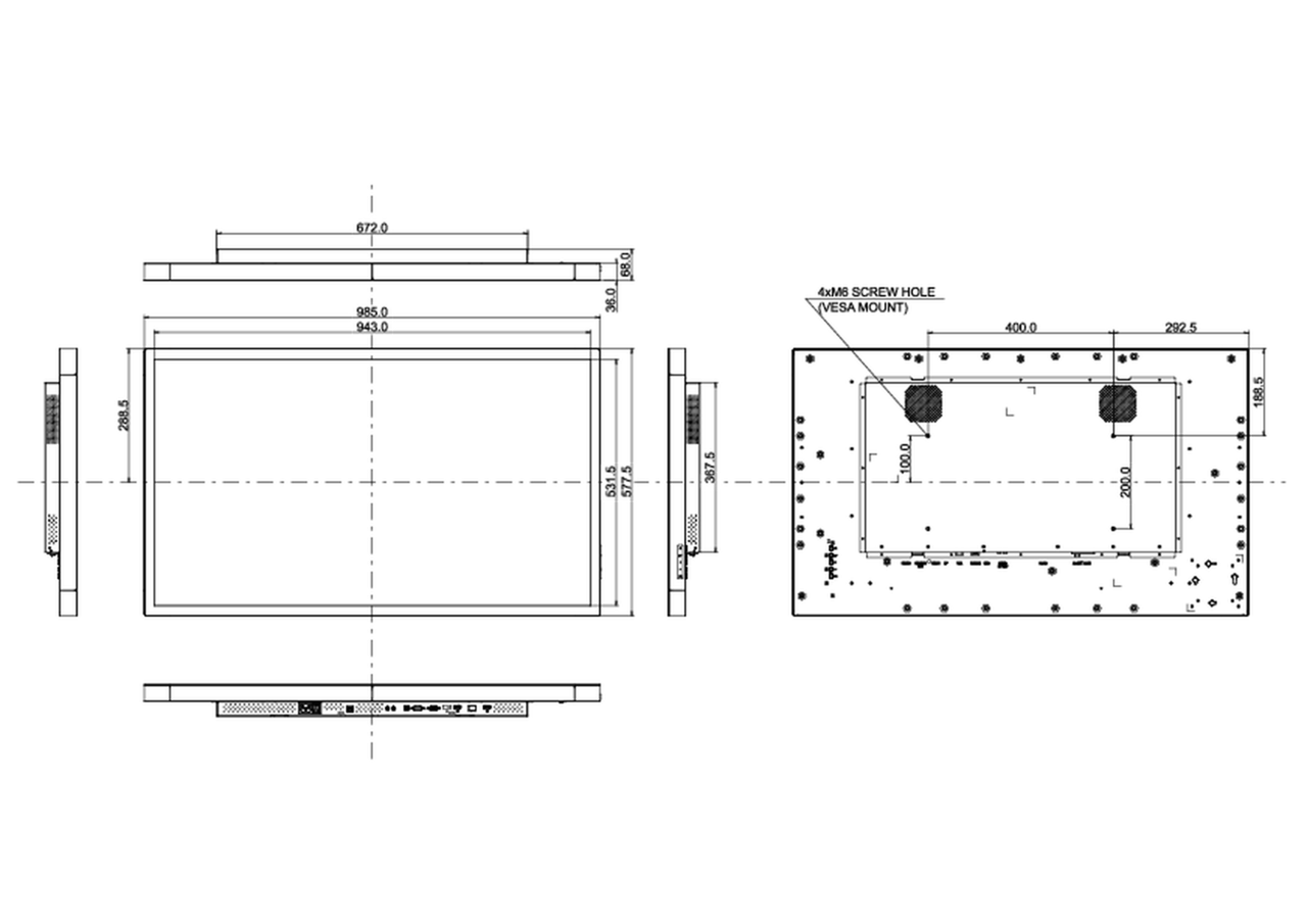 iiyama Iiyama ProLite TF4339MSC-B1AG Full HD iiyama Iiyama ProLite TF4339MSC-B1AG Full HD