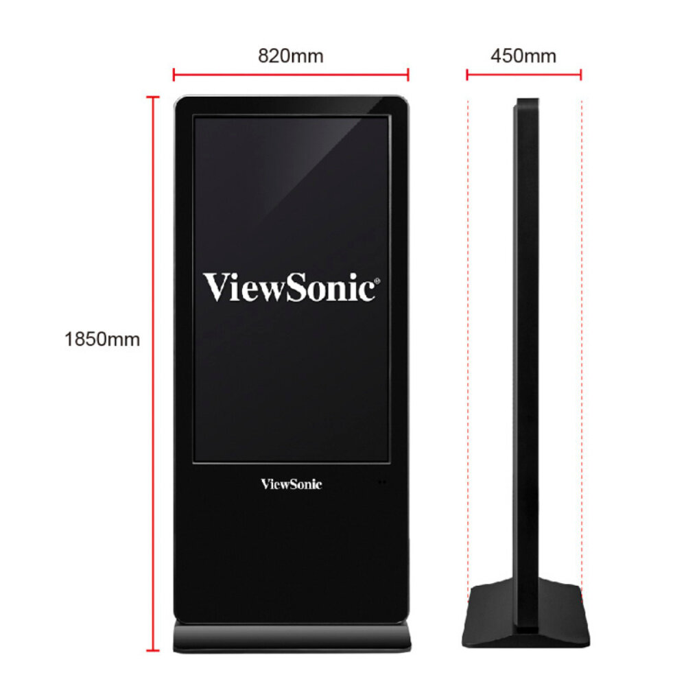 Viewsonic ViewBoard EP5542 UHD Digital ePoster