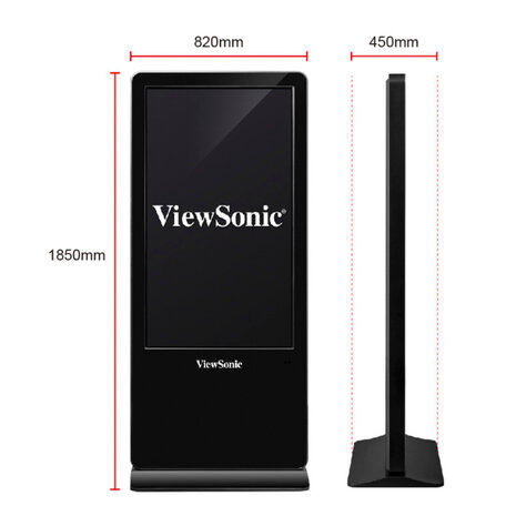 Viewsonic ViewBoard EP5542 UHD Digital ePoster