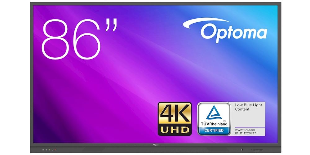 Optoma 3861RK 86" IFP interactive flat panel display afbeelding