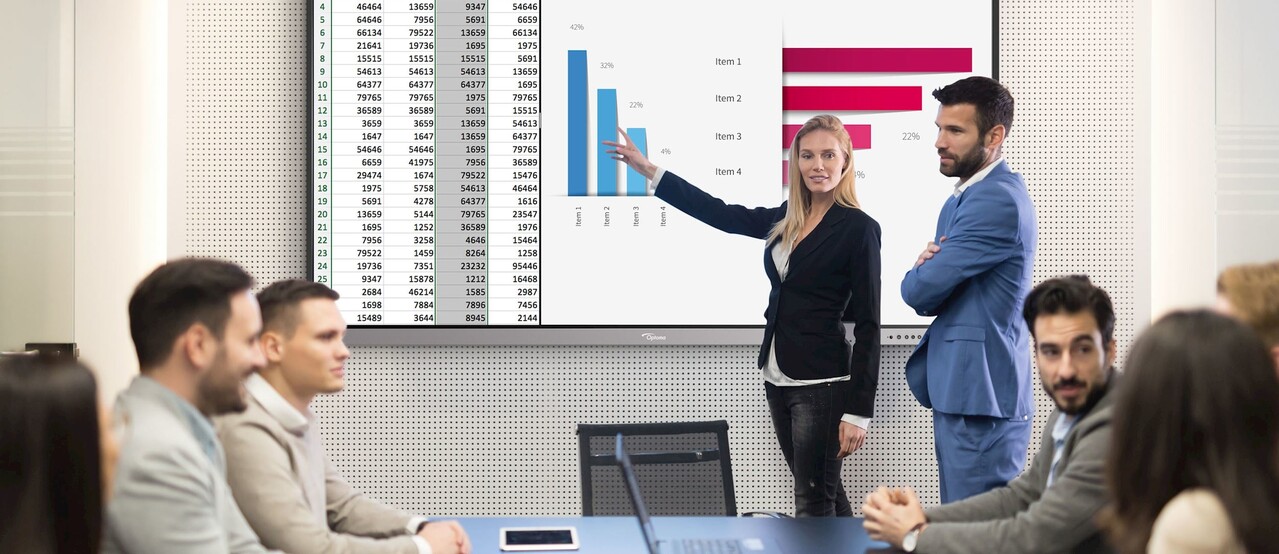 Optoma Optoma 5651RK 65" eersteklas interactief flatpanel-display