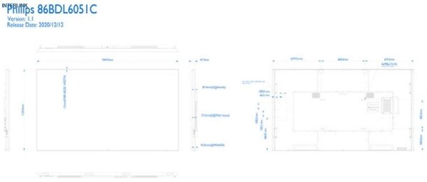 Philips Philips 86BDL6051C/00 Signage Solutions C-Line Display