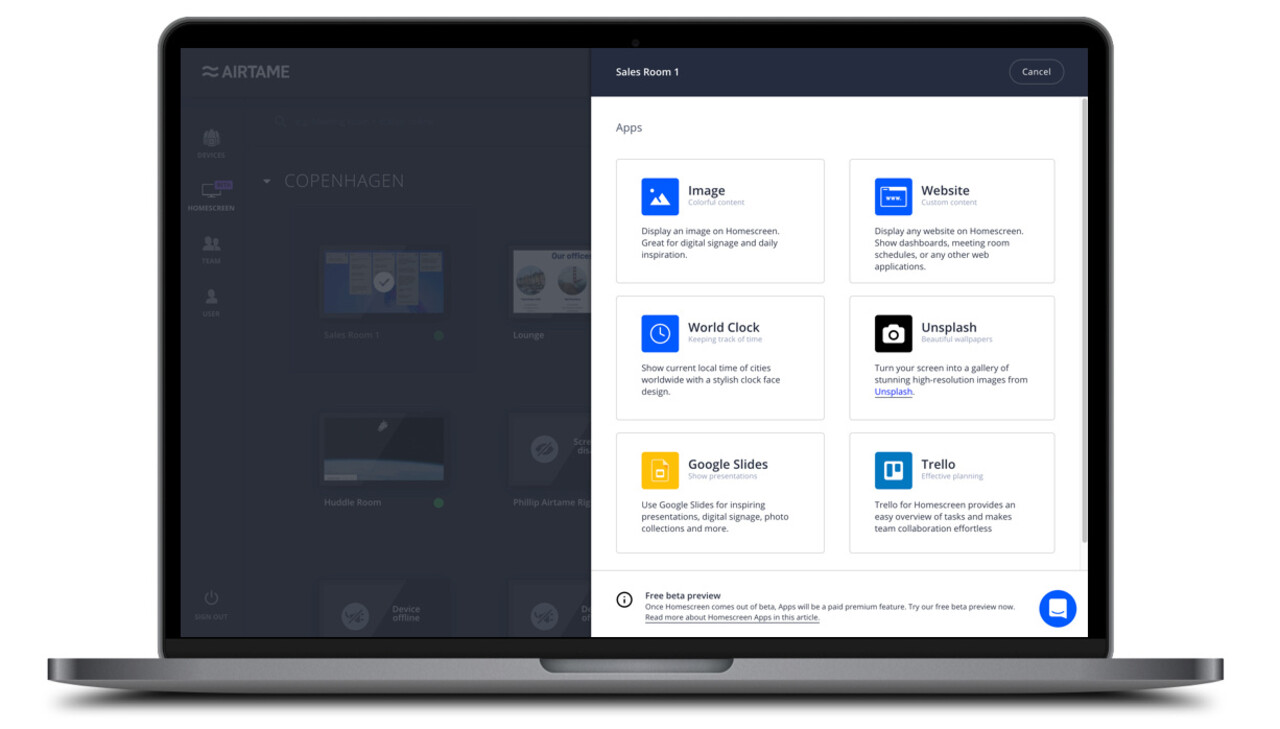Airtame Airtame Cloud Plus licentie 1 of 2 jaar Airtame Airtame Cloud Plus licentie 1 of 2 jaar