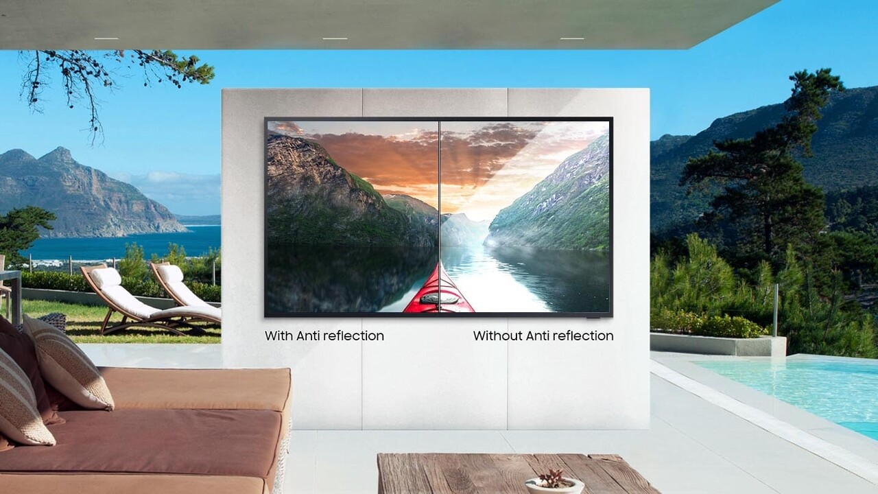 Samsung Samsung BH55T-G 55 inch 4K QLED buiten TV Samsung Samsung BH55T-G 55 inch 4K QLED buiten TV
