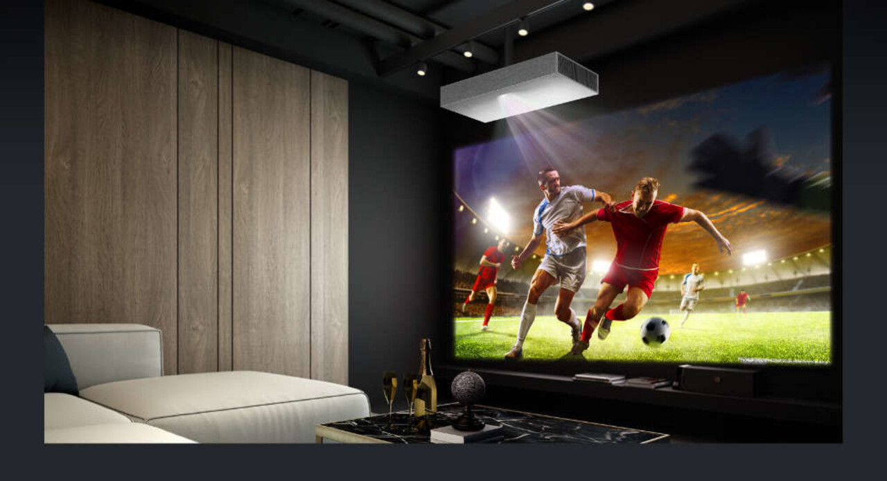 LG LG HU715QW Cinebeam 4K laser home cinema beamer LG LG HU715QW Cinebeam 4K laser home cinema beamer