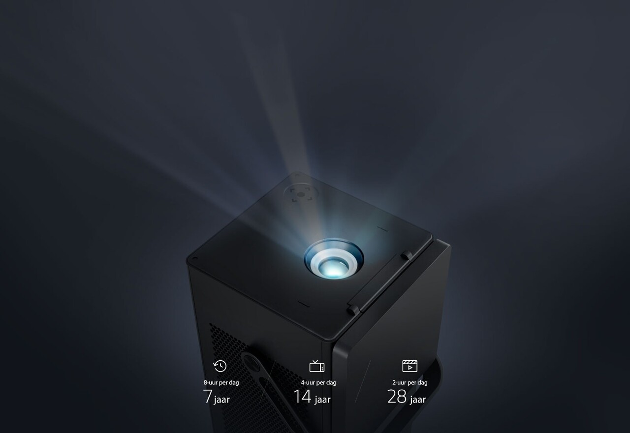 LG LG HU80KSW CIneBeam 4K UHD laser beamer LG LG HU80KSW CIneBeam 4K UHD laser beamer