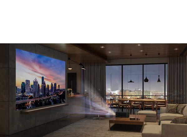 LG LG HU80KSW CIneBeam 4K UHD laser beamer LG LG HU80KSW CIneBeam 4K UHD laser beamer