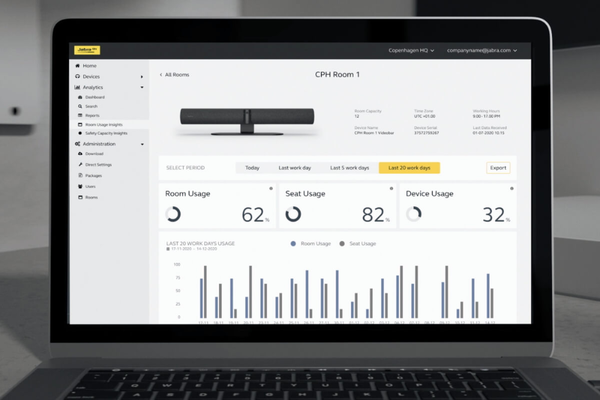 Jabra Jabra PanaCast 50 videobar zwart Jabra Jabra PanaCast 50 videobar zwart