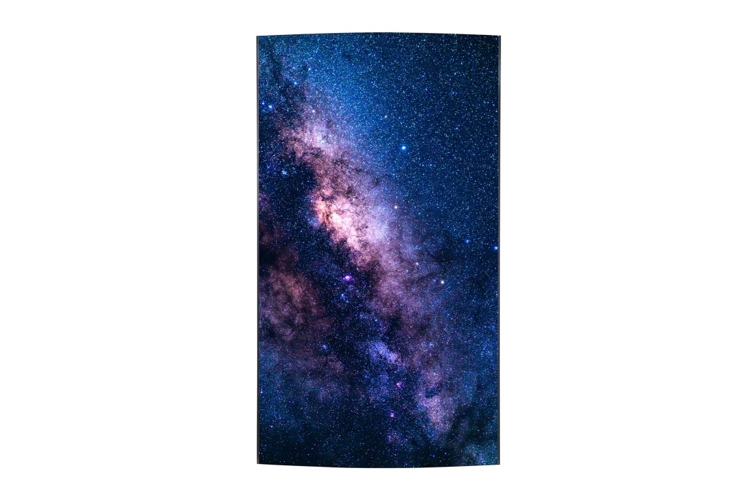 LG 55EF5G-P 55 Gebogen OLED-signalisatie afbeelding