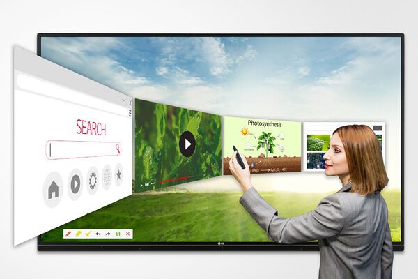LG LG 65TR3DJ 65 inch 4K IR Multi-Touch Interactief digitaal bord LG LG 65TR3DJ 65 inch 4K IR Multi-Touch Interactief digitaal bord