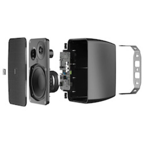 AUDAC Audac ARES5A zwart actieve luidsprekerset AUDAC Audac ARES5A zwart actieve luidsprekerset