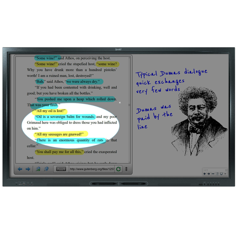 SMART Technologies SMART Board GX175 4K UHD touchscreen SMART Technologies SMART Board GX175 4K UHD touchscreen