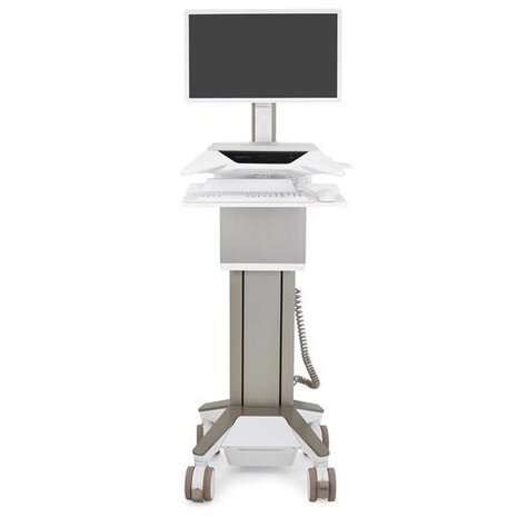 Ergotron Ergotron CareFit Pro trolley met elektrische lift en LiFe-batterij